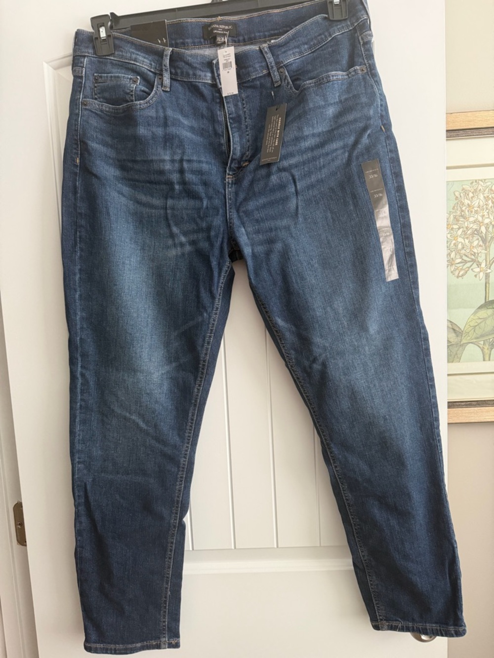 Banana Republic Blue Girlfriend Jeans
